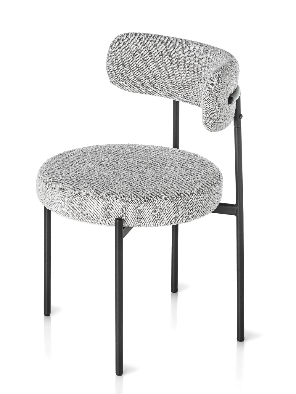 silla de comedor gris-SILLA BREMEN BOUCLE LIGHT GREY-WEYI-2.jpg image number null