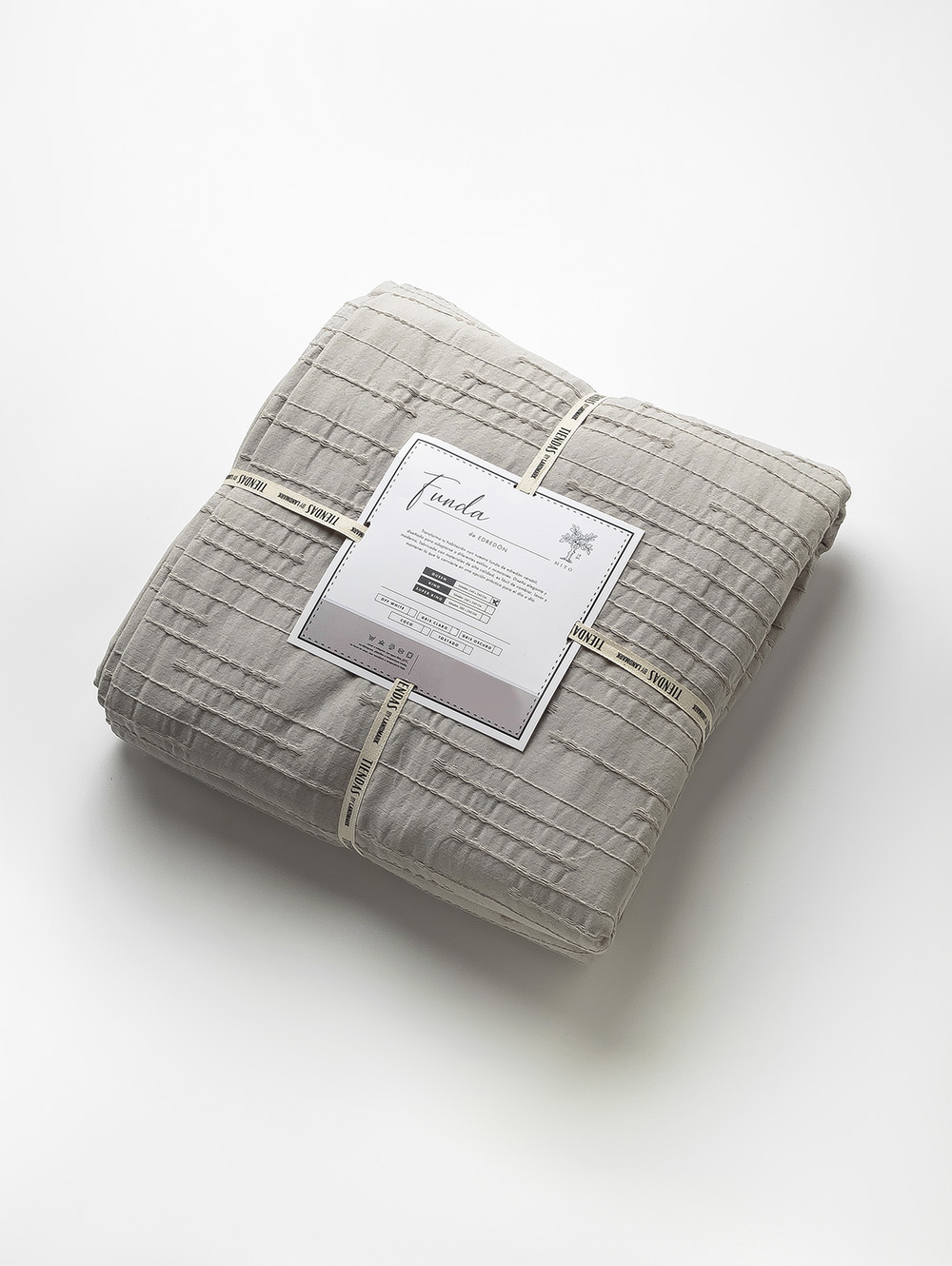 FUNDA EDREDON SAMI KING 260X240 NIEBLA image number null