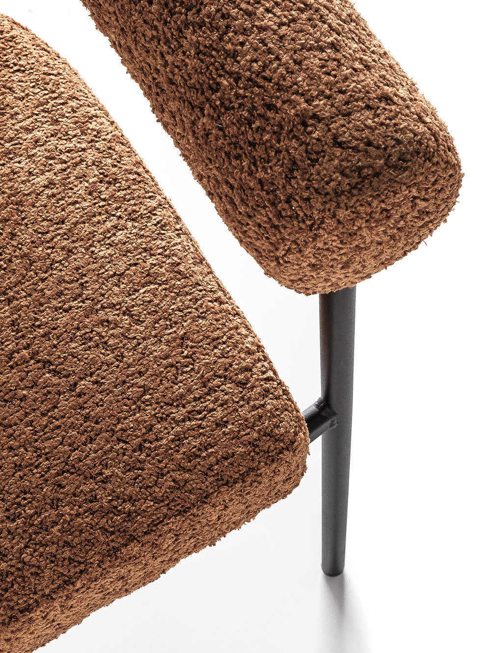 silla de comedor moderna-SILLA BONN BOUCLE ORANGE-WEYI-6.jpg image number null