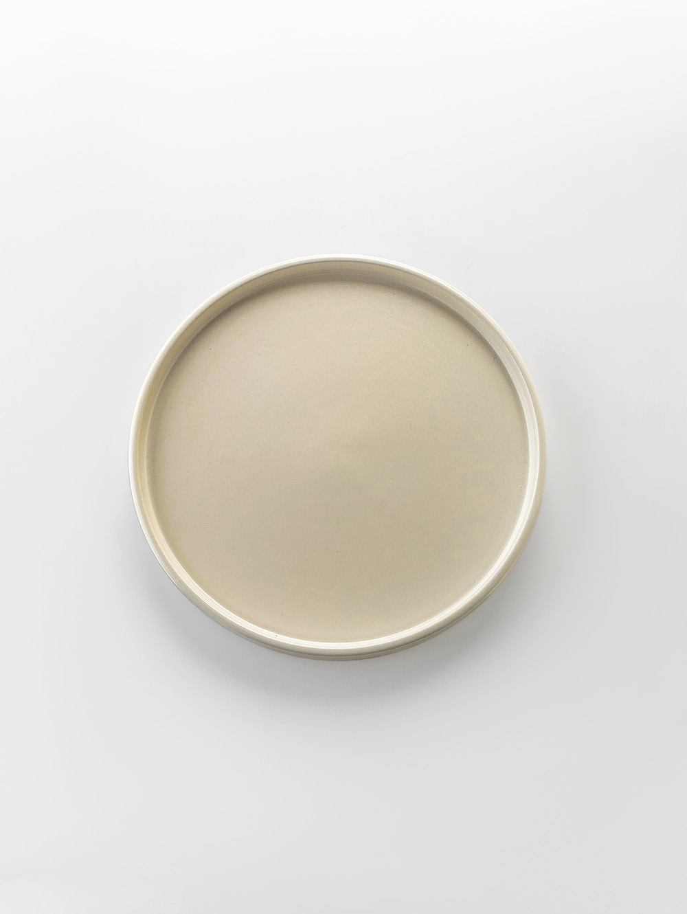 PLATO DE POSTRE STACKABLE NATURAL image number null