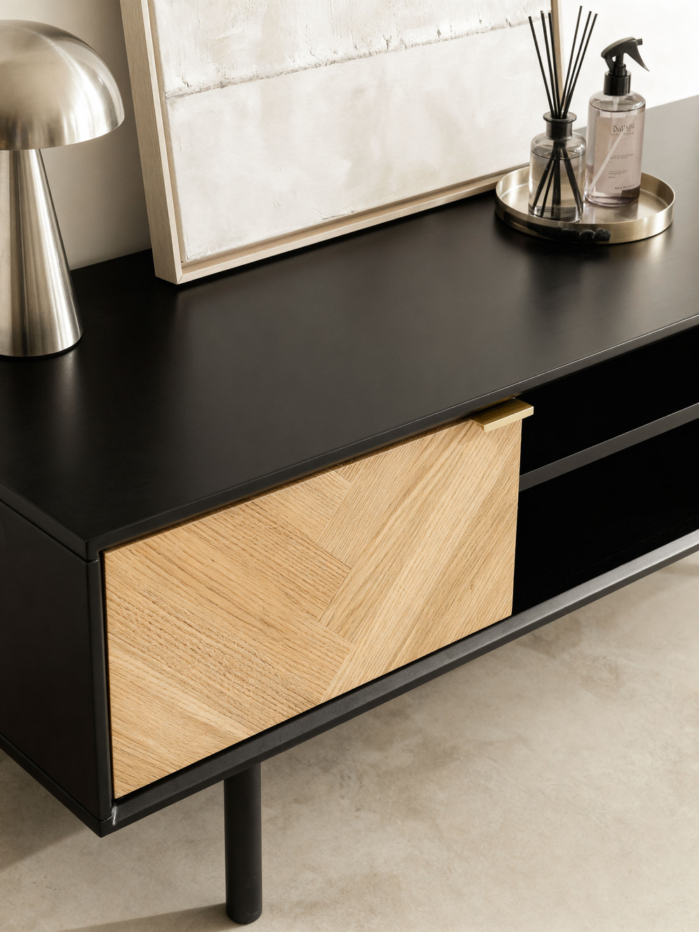 MUEBLE TV CALVI NATURAL 160 image number null