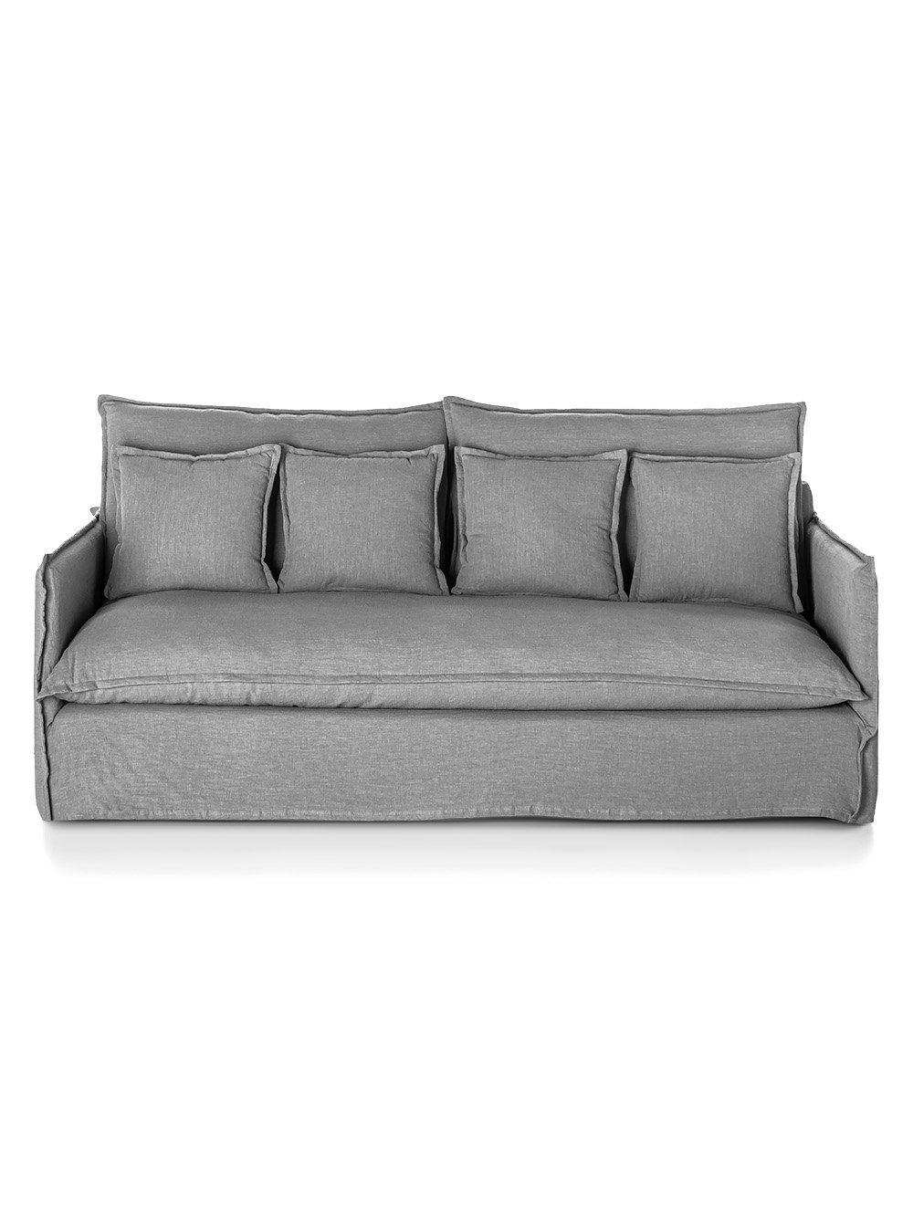 SOFA MODENA LINO LAZY GRIS OSCURO 220 V/02 image number null
