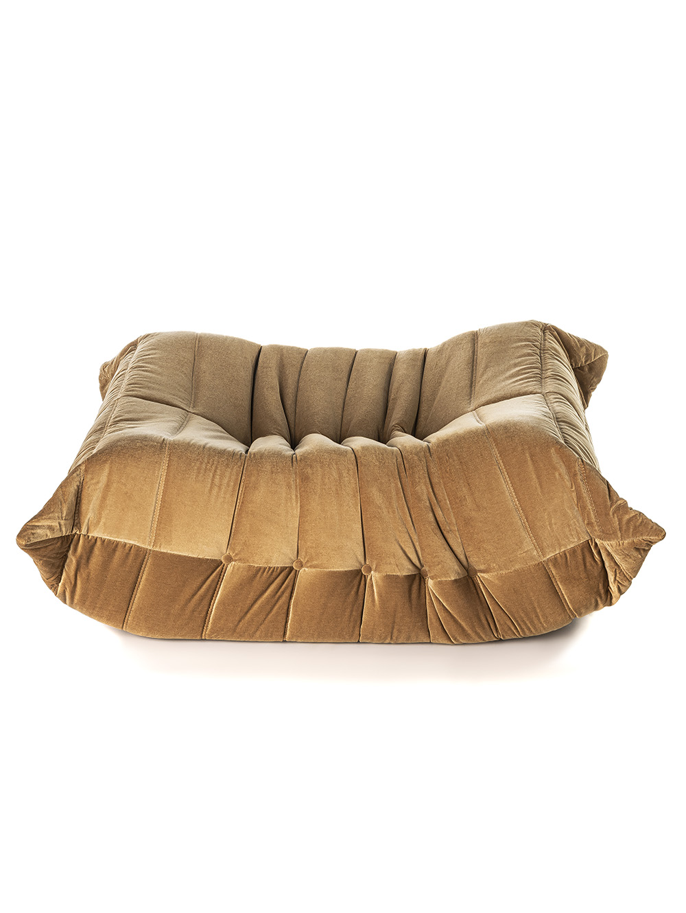 PUFF TOGO VELVET TOSTADO image number null