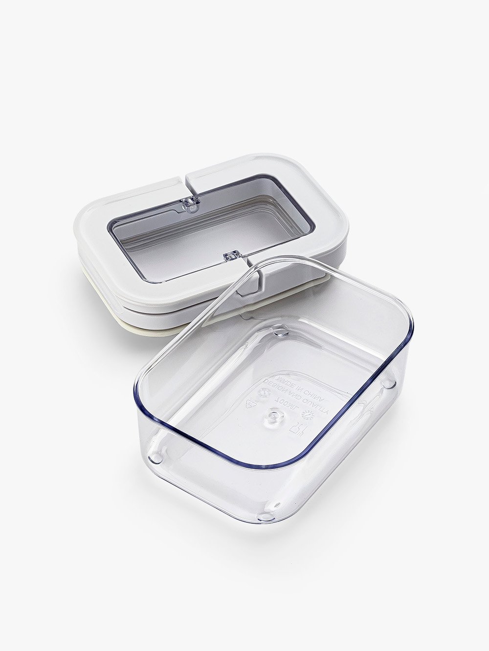 FRASCO HERMETICO RECTANGULAR FLIPLOCK 700ML image number null