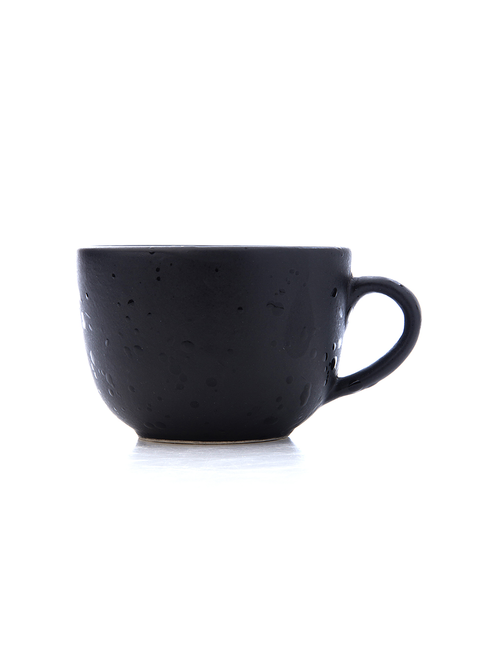 Taza de ceramica negra-TAZA VARSOVIA N4 NEGRO MATE SALP BRILLANTE-Tiendas Landmark-0.jpg image number null
