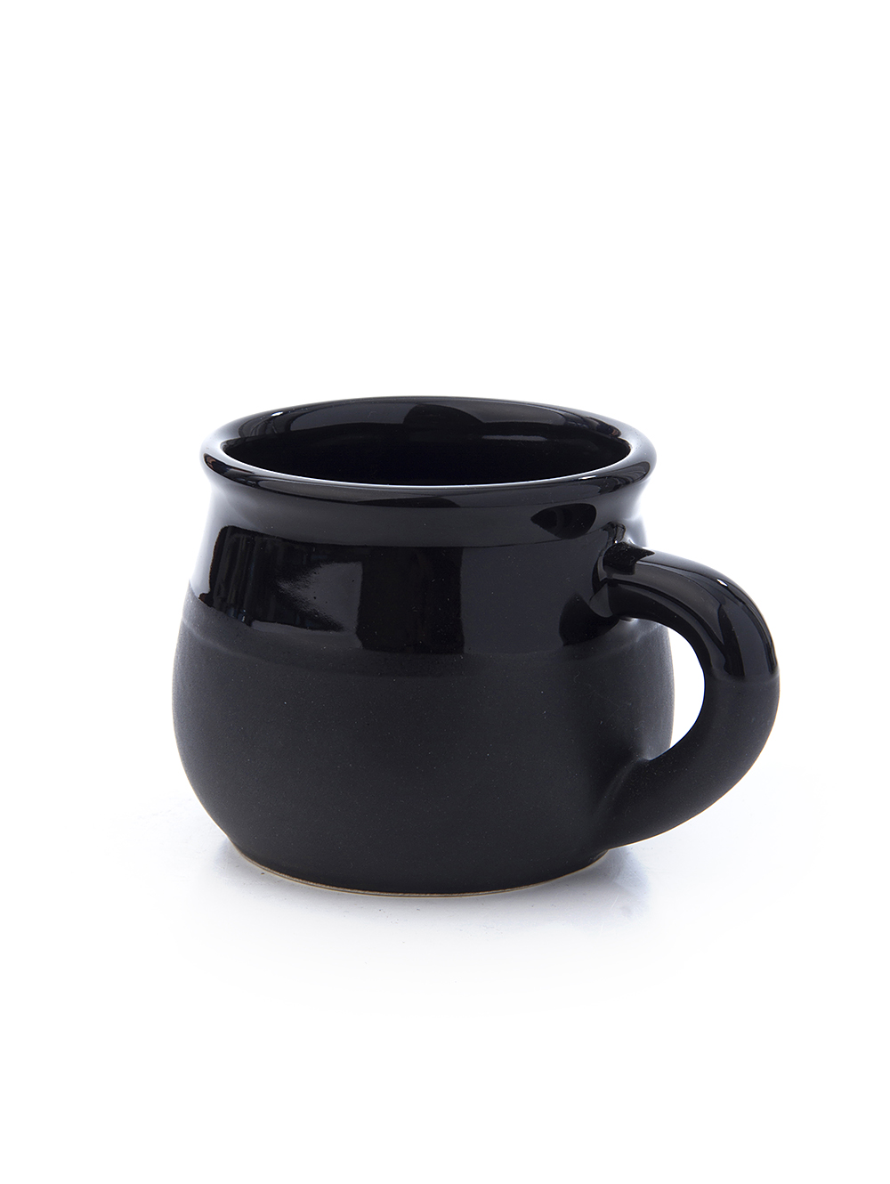 Tazon negro brillante de ceramica-TAZA SARAJEVO N2 BICOLOR NEGRO-Tiendas Landmark-2.jpg image number null