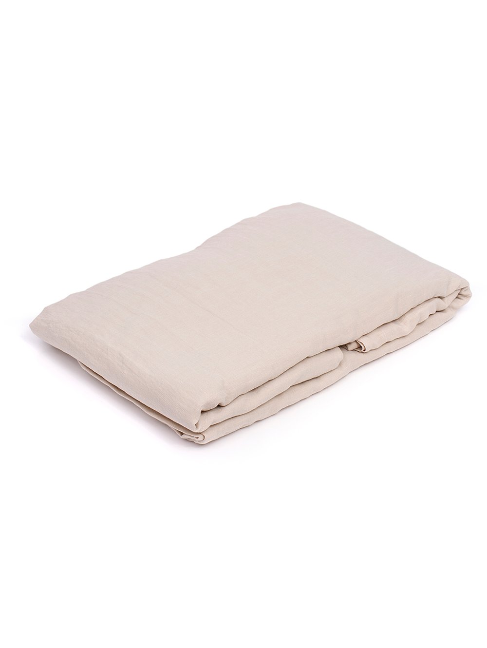 FUNDA DE LINO THESS BEIGE QUEEN 230x240 image number null