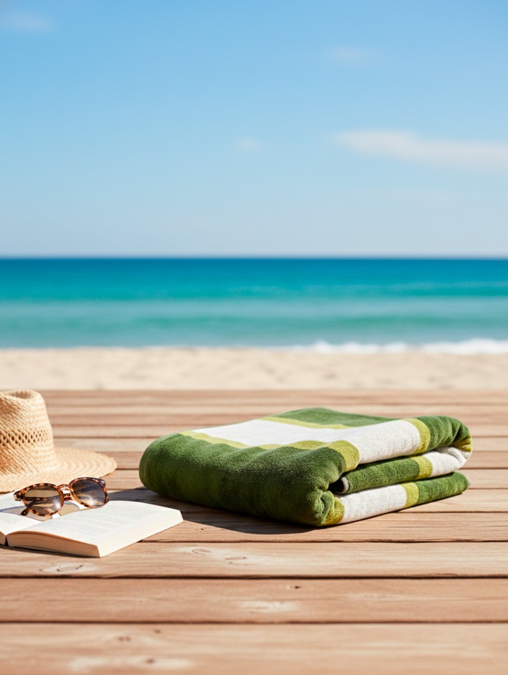 TOALLON DE PLAYA HANALEI GREEN image number null