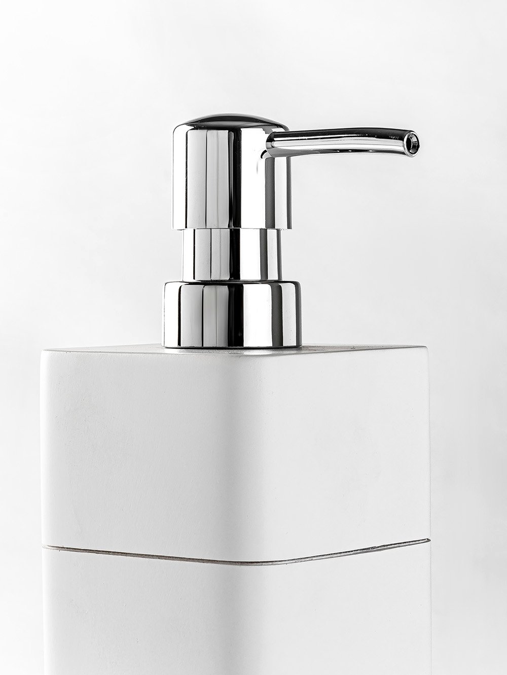 DISPENSER DE JABON LIQUIDO ALASKA WHITE POLYRESIN image number null