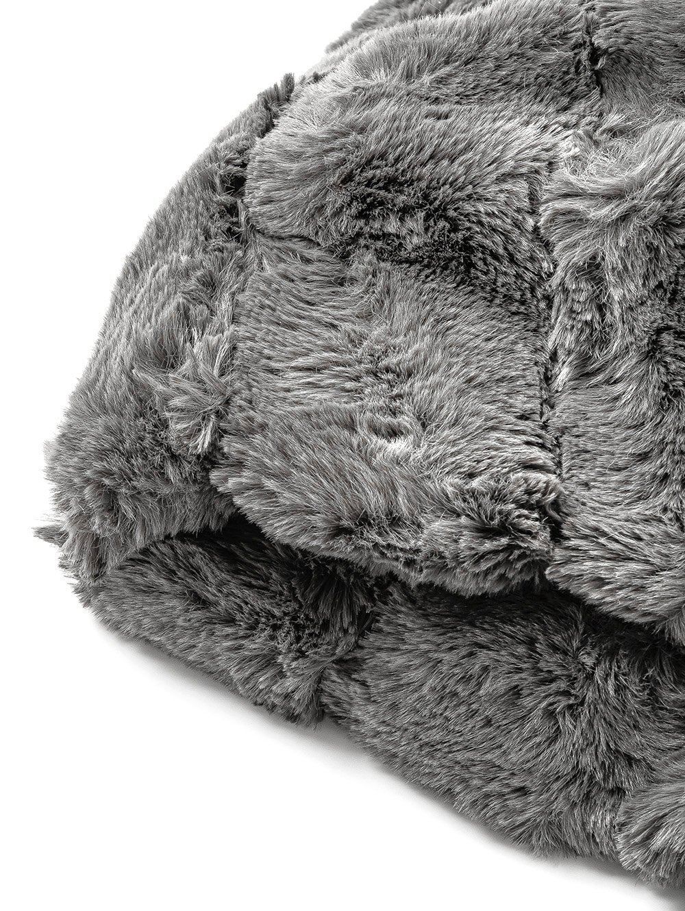 MANTA CAMBOYA GRIS OSCURO 140 X 180 image number null