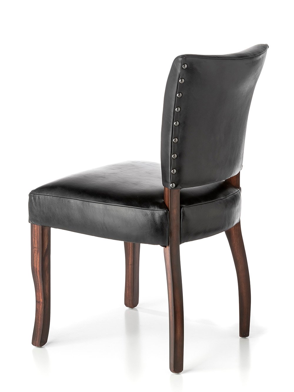 Silla de comedor de cuero negra-TORINO NEGRAS SIN MATELASE-Landmark-01.jpg image number null