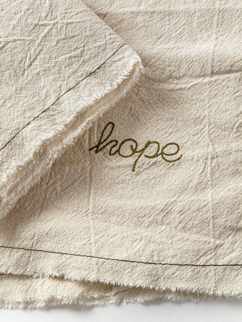 SET X 6 SERVILLETAS BORDADA HOPE image number null