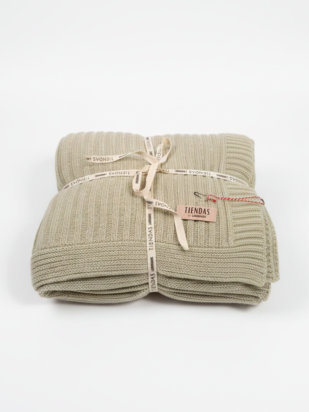 MANTA TEJIDA CANELON BEIGE 120 X 180 image number null