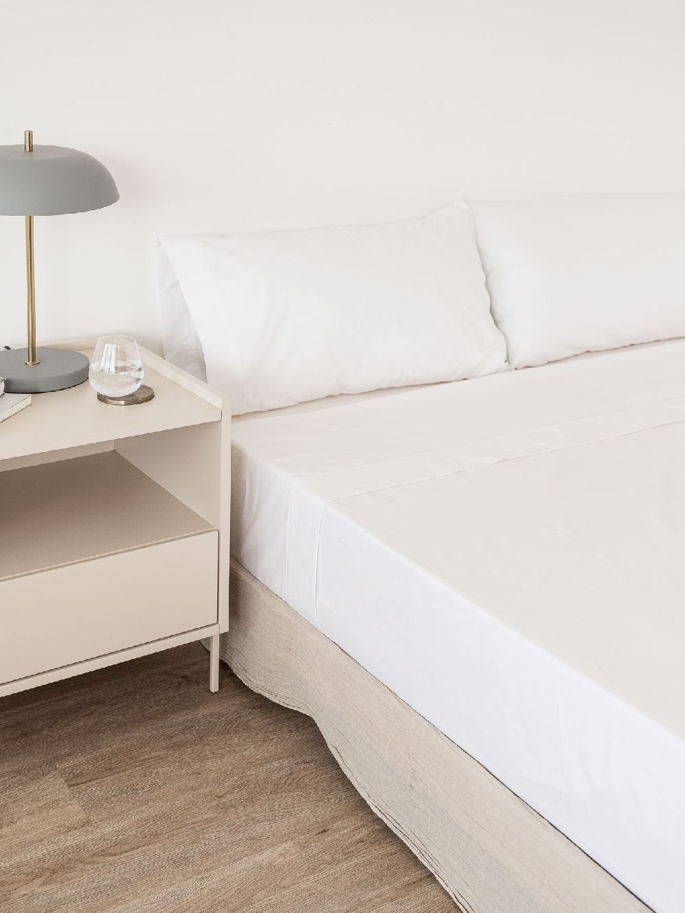 JUEGO DE SABANAS 144H TWIN WHITE image number null