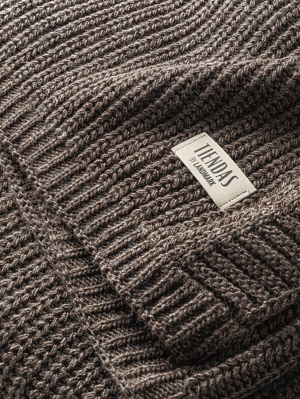 MANTA TEJIDA GRECIA 180 X 120 VISON image number null