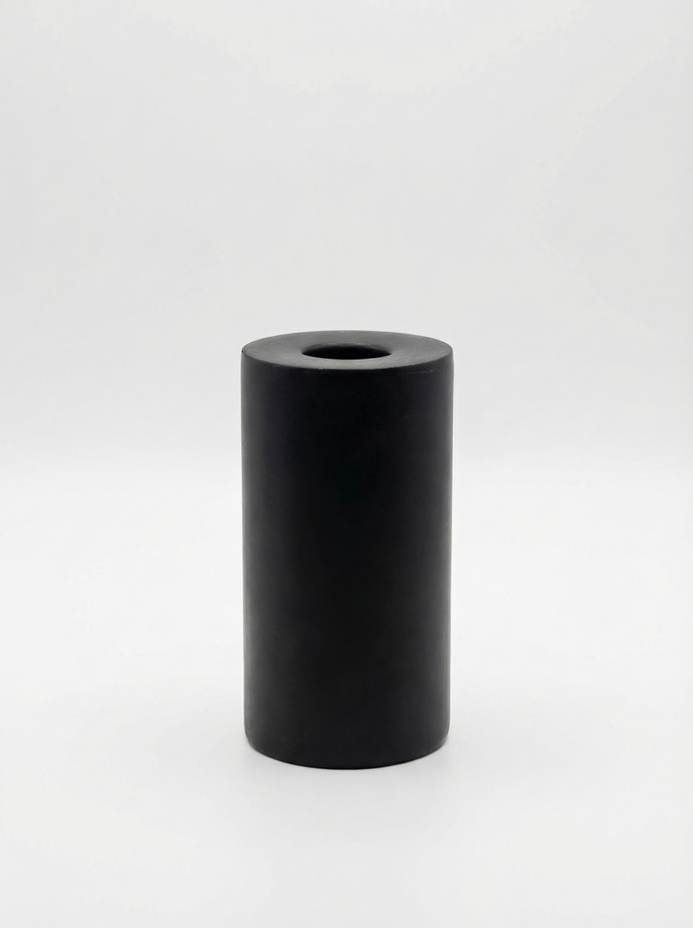 CANDELABRO PETIT L NEGRO MATE image number null