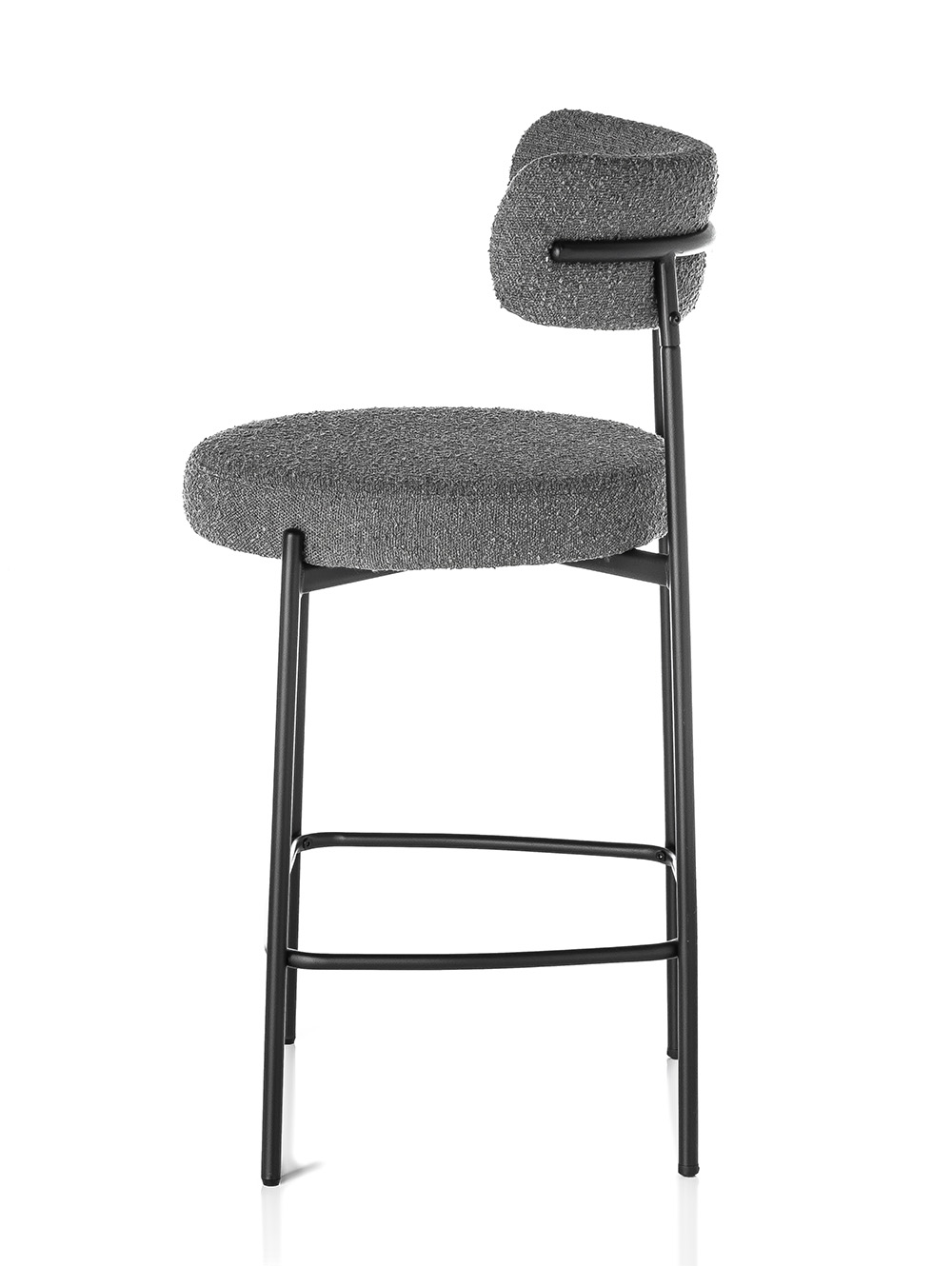banqueta bar gris-BANQUETA BAR BREMEN BOUCLE DARK GREY-WEYI-3.jpg image number null