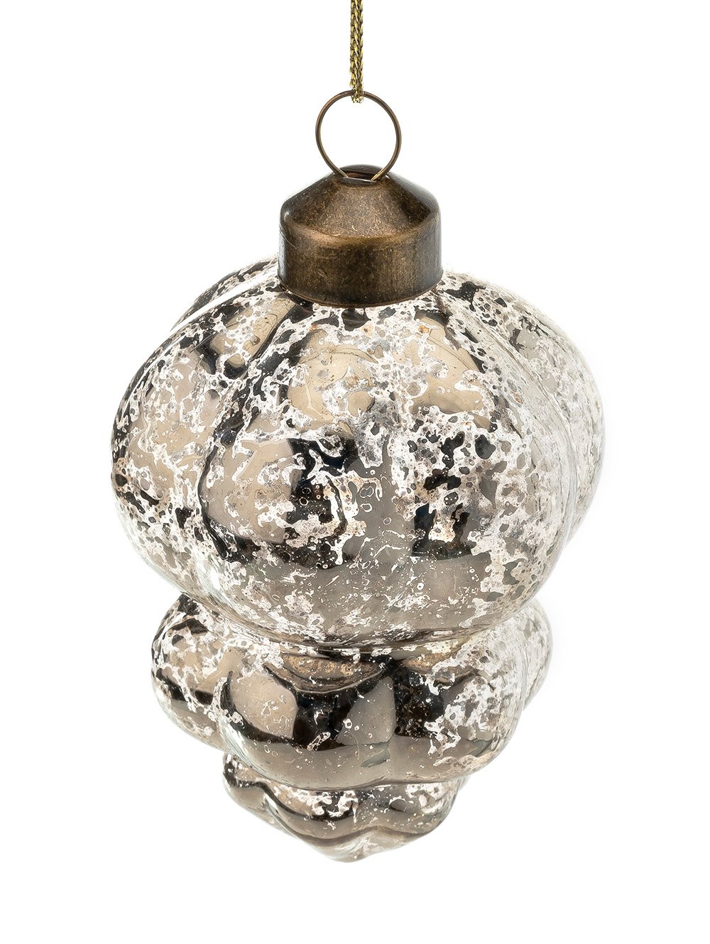 BOLA NAVIDEÑA GOTA GOLD image number null