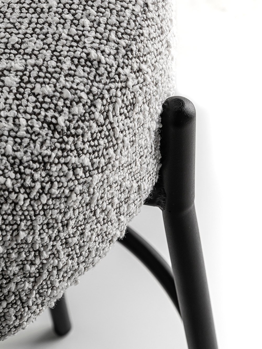 banqueta gris-BANQUETA BREMEN BOUCLE LIGHT GREY-WEYI-6.jpg image number null