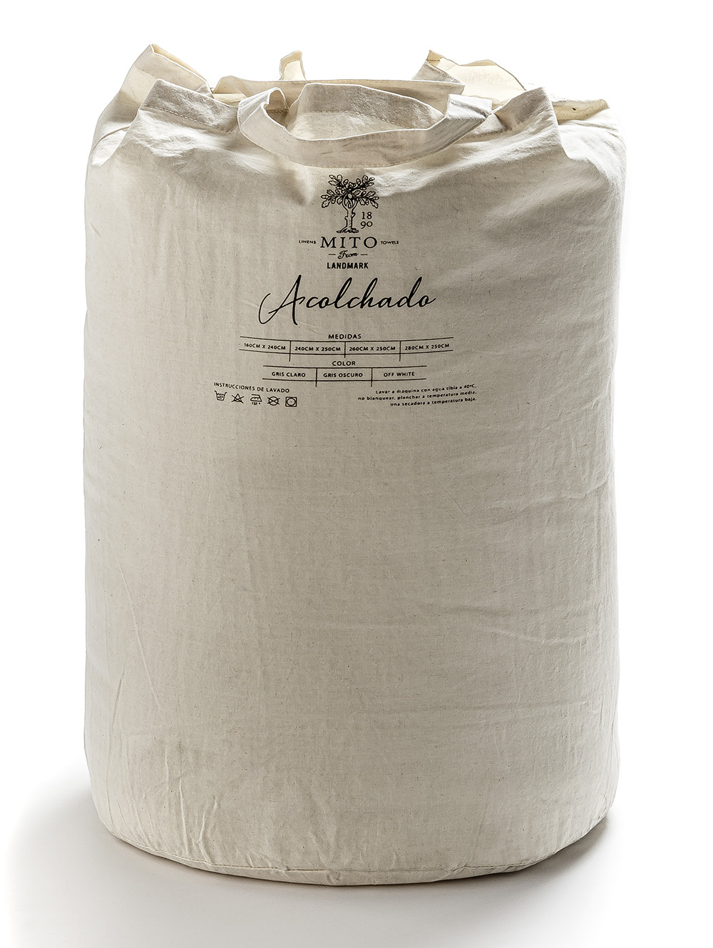 ACOLCHADO GIOVANNI SUPER KING 280 X 250 NIEBLA image number null