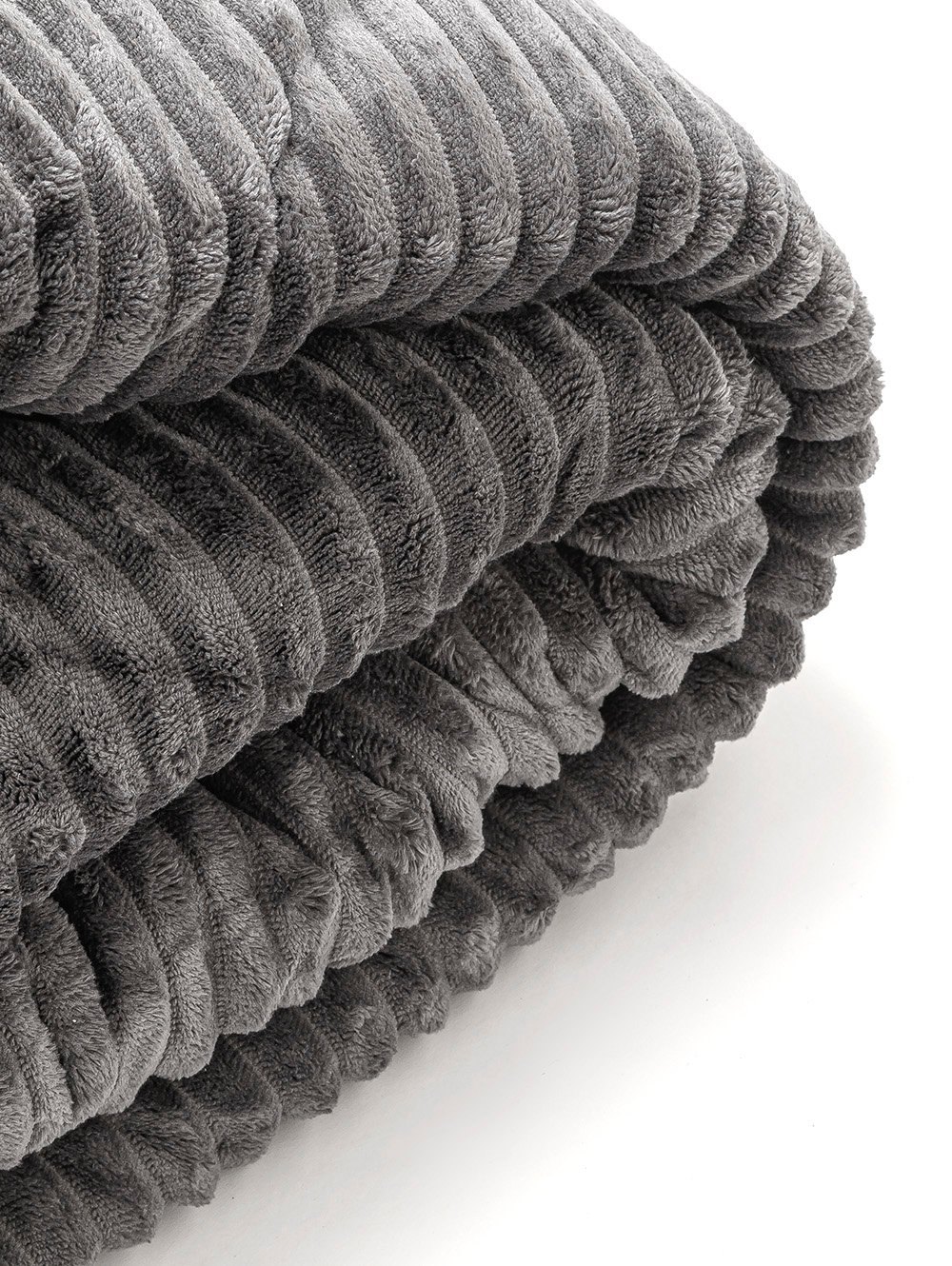 edredon con corderito gris-EDREDON MOLLIS DEEP GREY QUEEN JAC COR-DEALE-2.jpg image number null