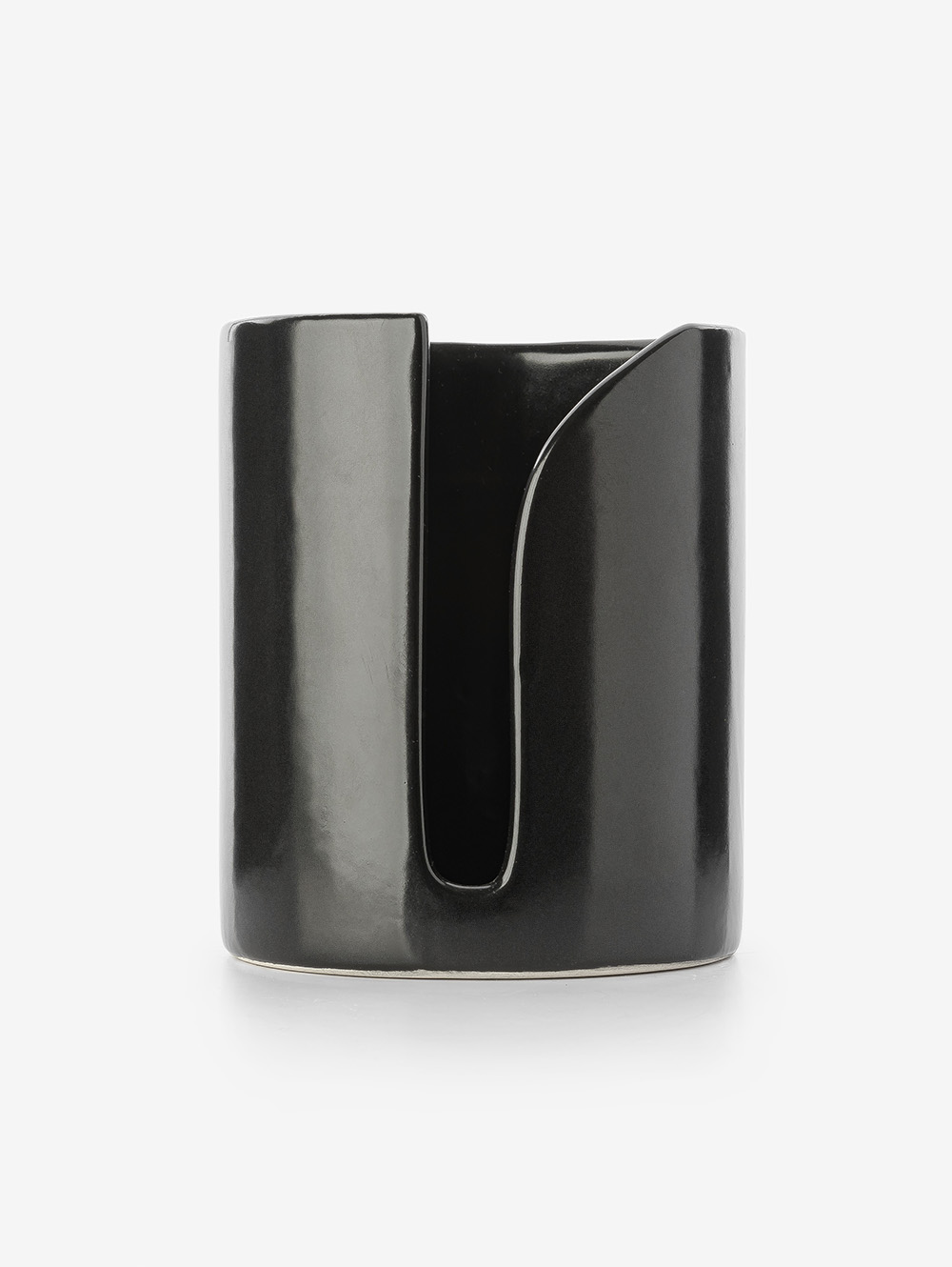 PORTA ROLLO PALMIRA NEGRO MATE image number null