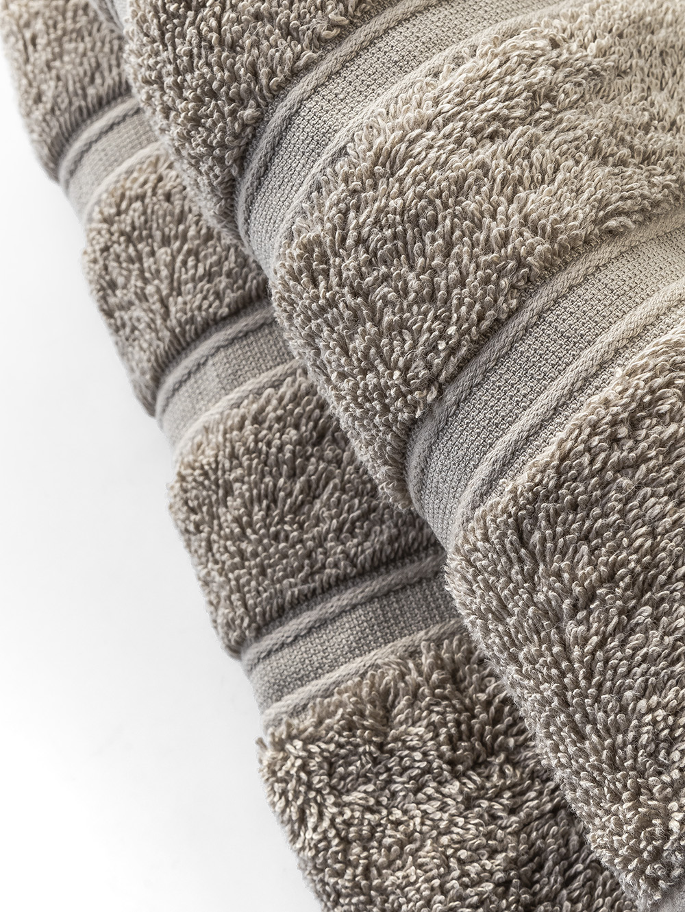 TOALLA COMBED TAUPE image number null