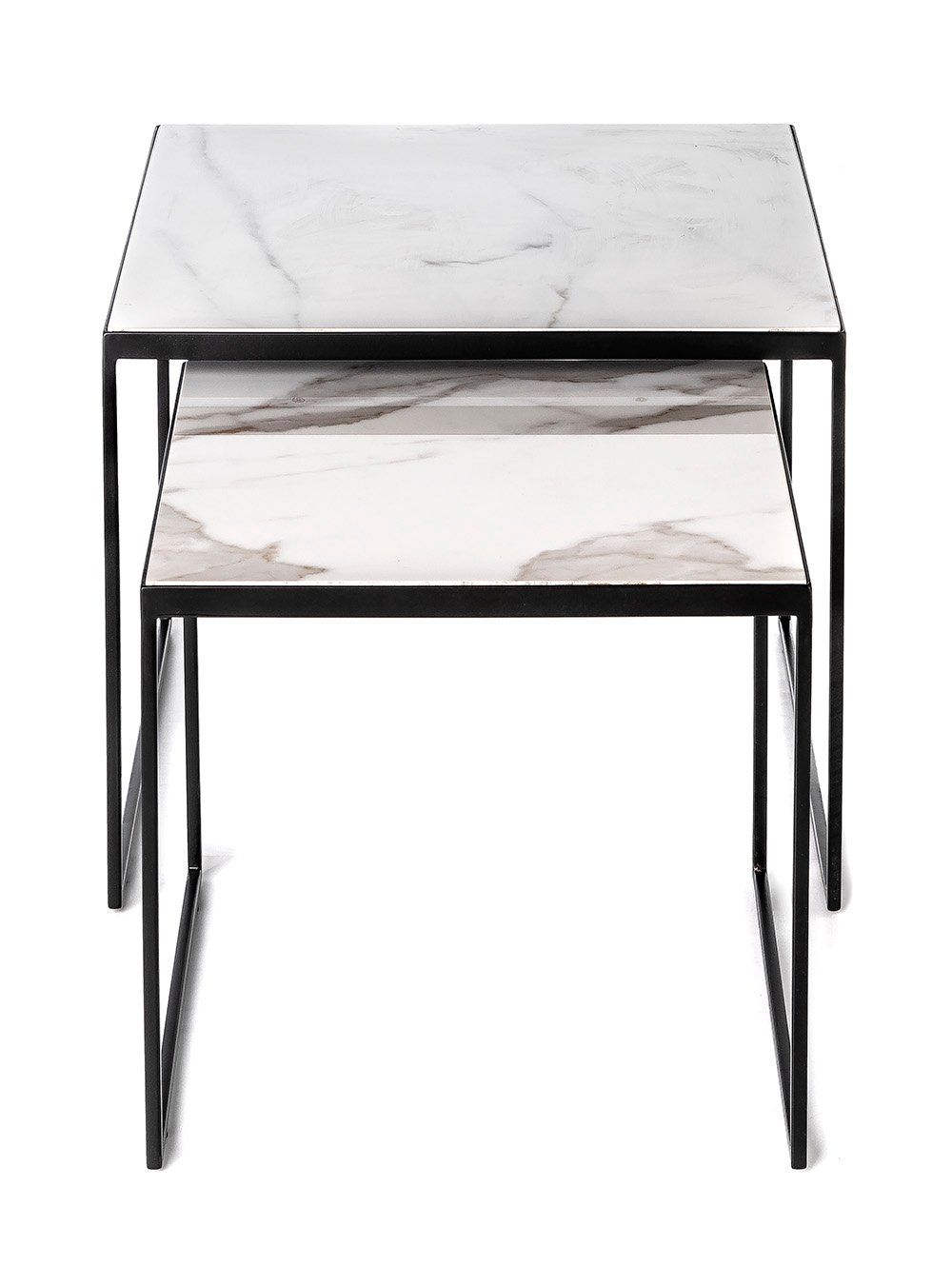 MESA BAJA NEO EN NEOLITH CALACATTA Y HIERRO - CARPINTERIA LANDMARK 07.jpg image number null