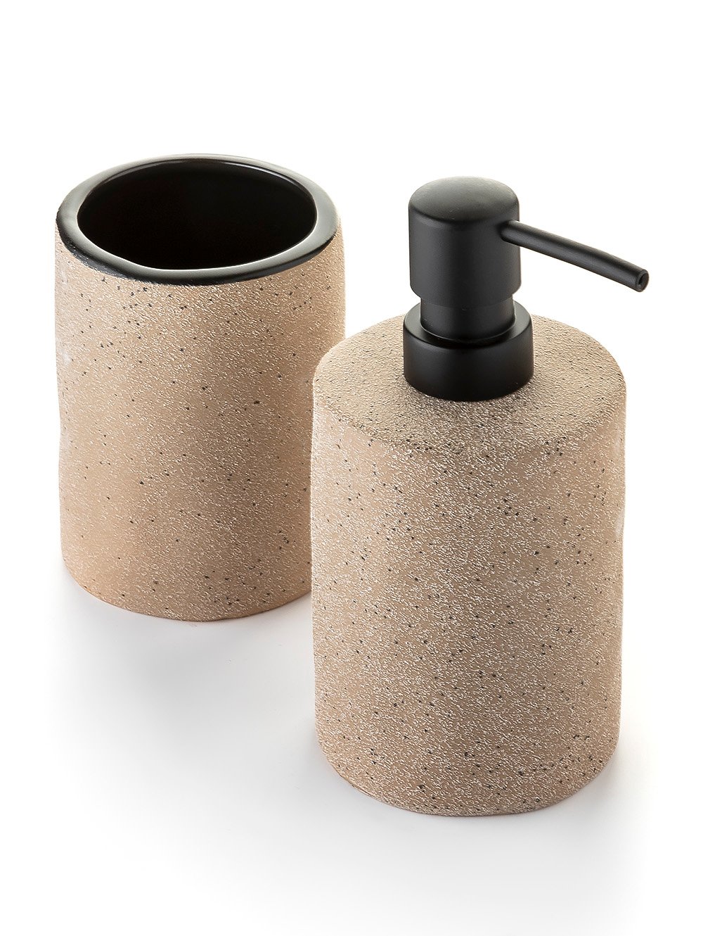 vaso porta cepillo-VASO PORTA CEPILLO DE DIENTES MIAMI SAND POLYRESIN-TOPCOOK-1.jpg image number null
