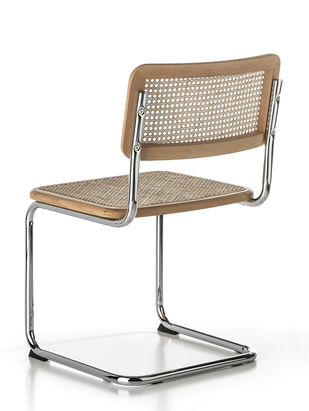 Silla moderna de ratan y cromo-MARCEL NATURAL-Landmark-05.jpg image number null