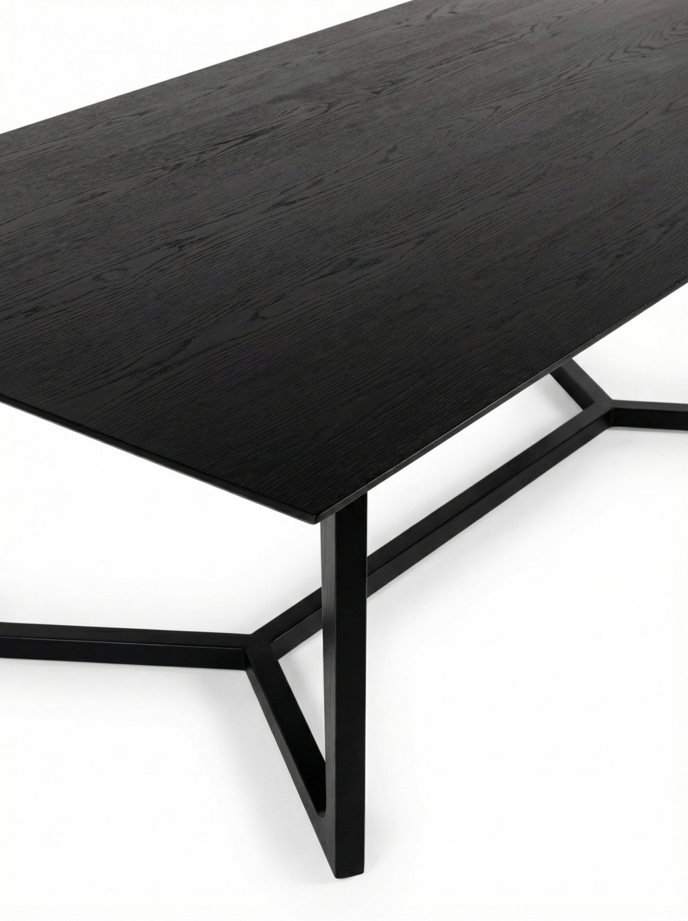 MESA DE COMEDOR COPENHAGUE/02 NEGRO 110X240 image number null