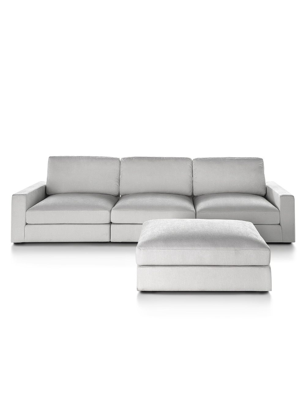 Sofa esquinero de modulos blancos-SOFA BELMONT LEYEND01 BLANCO-Landmark-0.jpg image number null