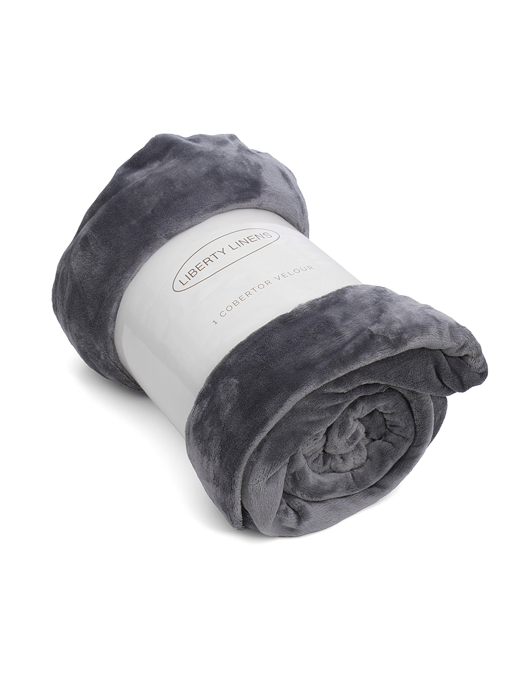 Frazada cobertor gris-FRAZADA BOSTON ATERCIOPELADA TWIN GREY-Tiendas Landmark-2.jpg image number null