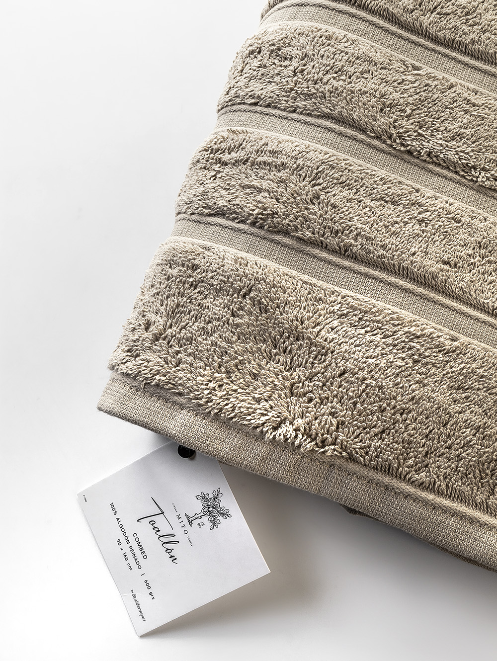 TOALLON COMBED TAUPE XL image number null