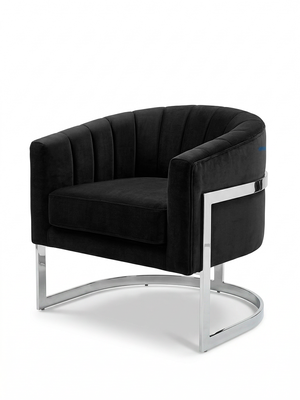 SILLON CASTELLO VELVET BLACK image number null