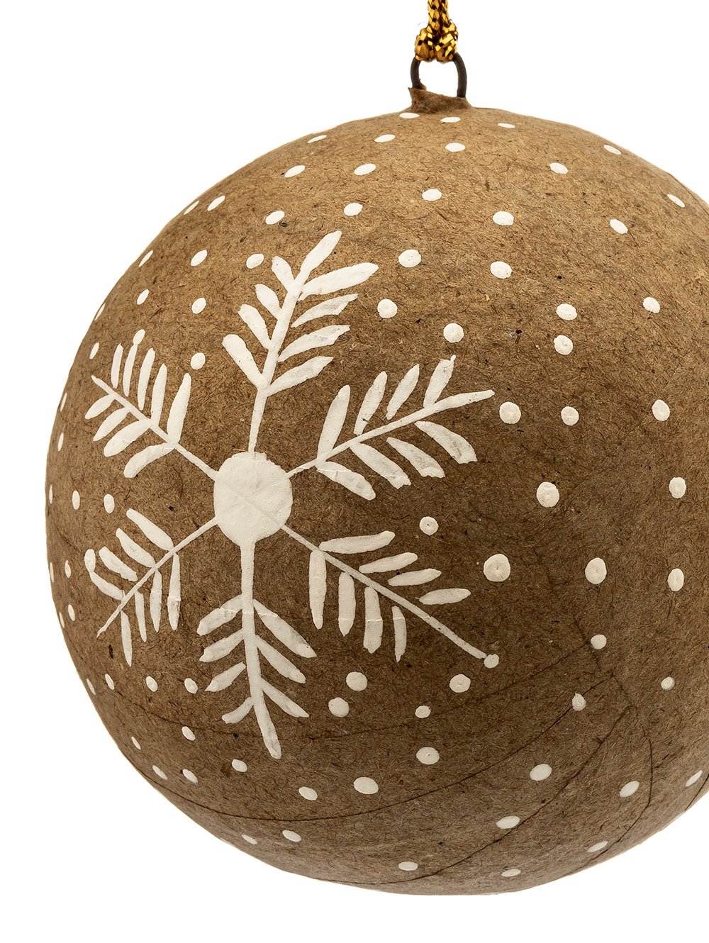 Adorno navideÃ±o bola de papel-BOLA NAVIDEÃA PAPER SNOW-Tiendas Landmark-1.jpg image number null