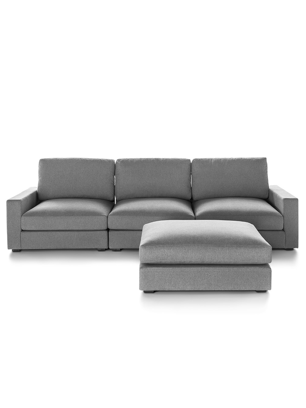 Sofa esquinero de pana gris-SOFA BELMONT TAPIZADO PANA SHOT ONIX-Landmark-0.jpg image number null