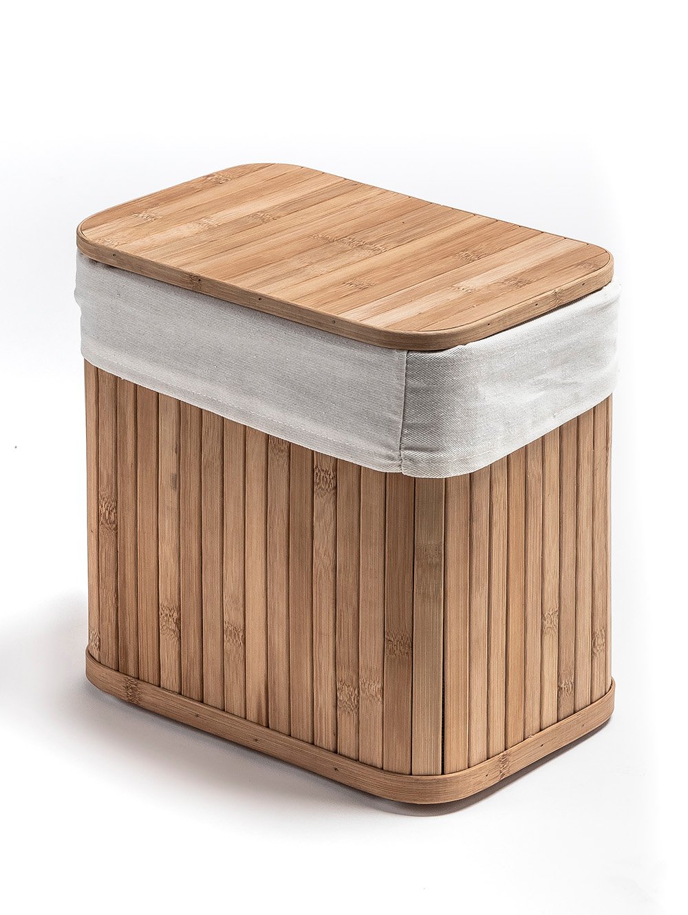 CESTO RECTANGULA BAMBÚ S image number null
