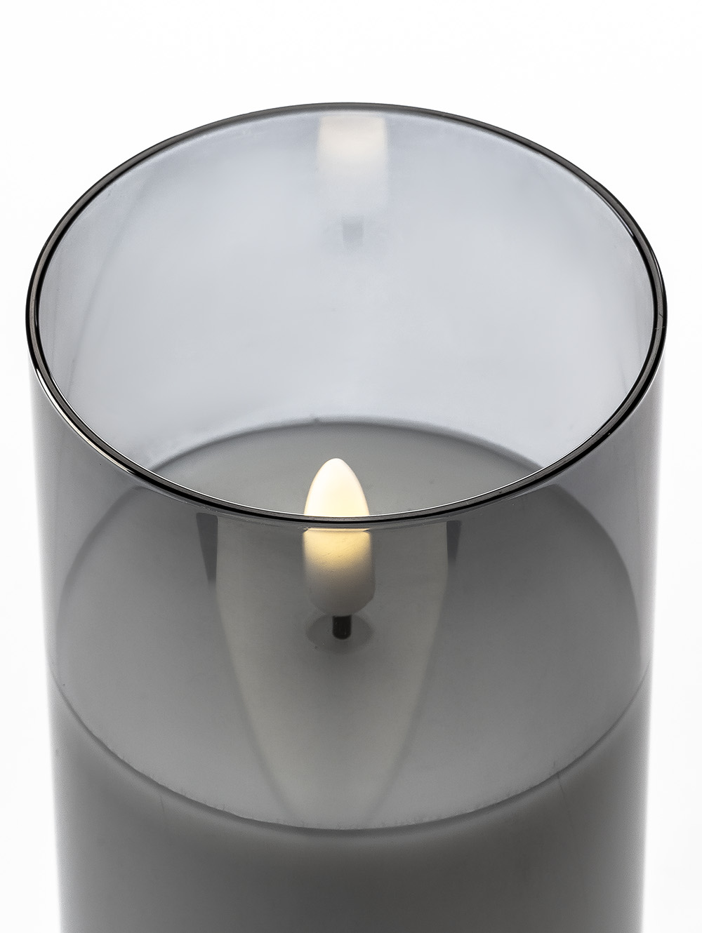 VELA LED GLASS GREY 17,5 CM image number null