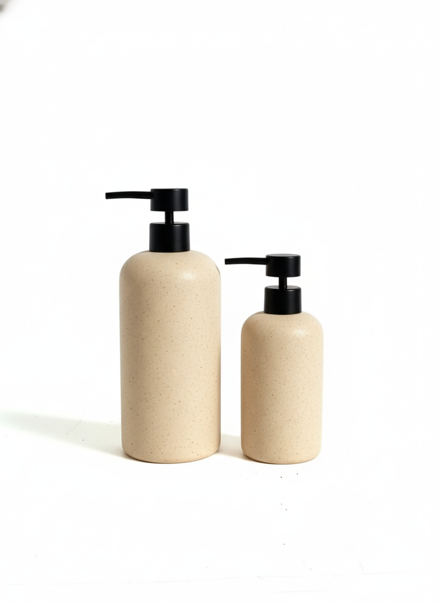 DISPENSER DE JABON OSLO S BEIGE image number null