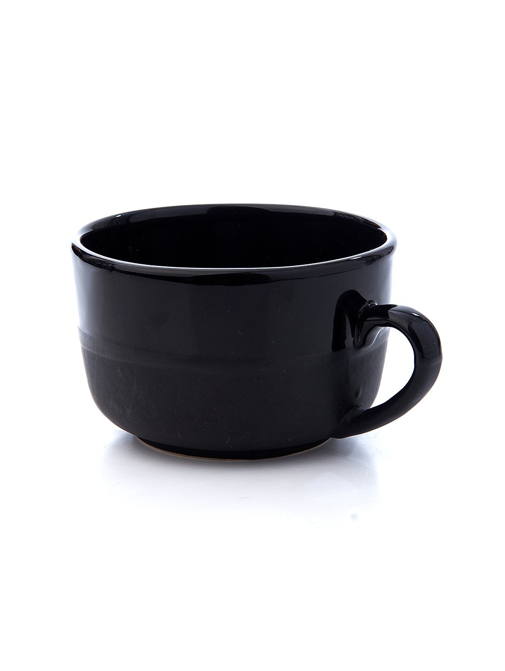 Tazon negro brillante de ceramica-TAZA SARAJEVO N3 BICOLOR NEGRO-Tiendas Landmark-2.jpg image number null