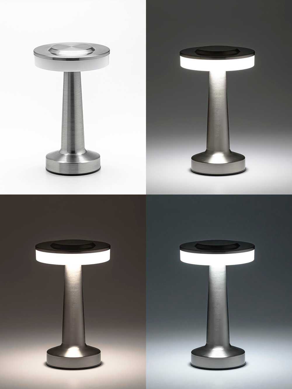 lampara led recargable-LAMPARA LED RECARGABLE SEATTLE SILVER-WEST-8.jpg image number null