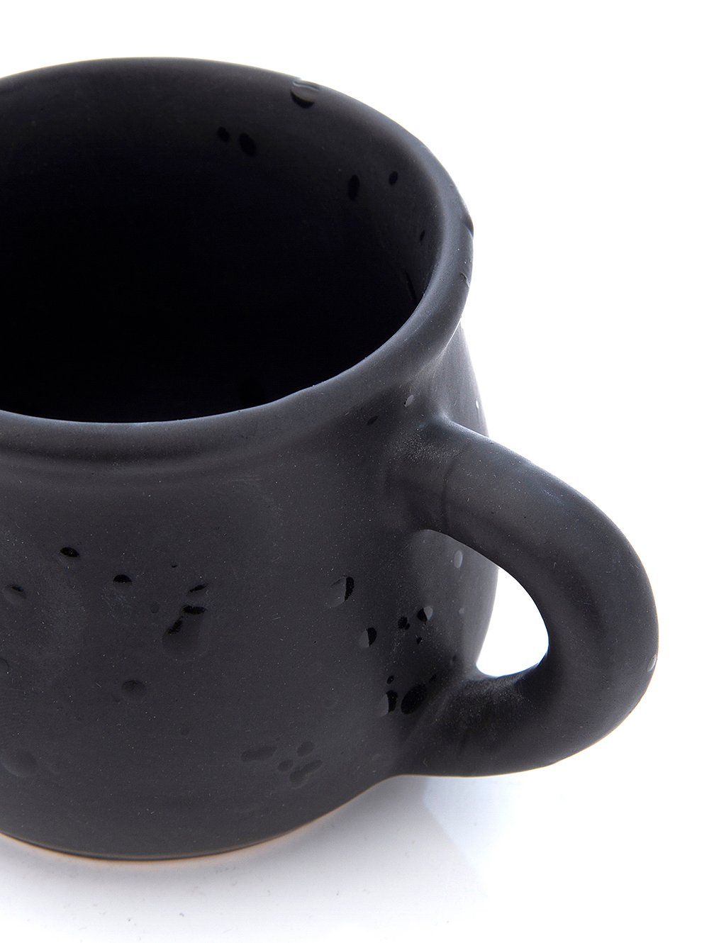 Taza de ceramica negra-TAZA VARSOVIA N2 NEGRO MATE SALP BRILLANTE-Tiendas Landmark-1.jpg image number null