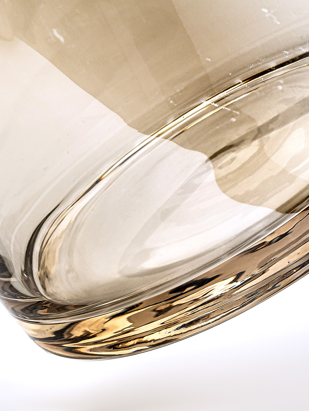 DECANTADOR BOMBEE CORTE DIAGONAL CHAMPAGNE 900ML image number null