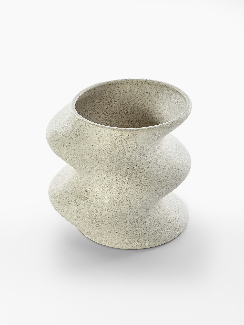 MACETA CER LIVIA BLANCO JAS image number null