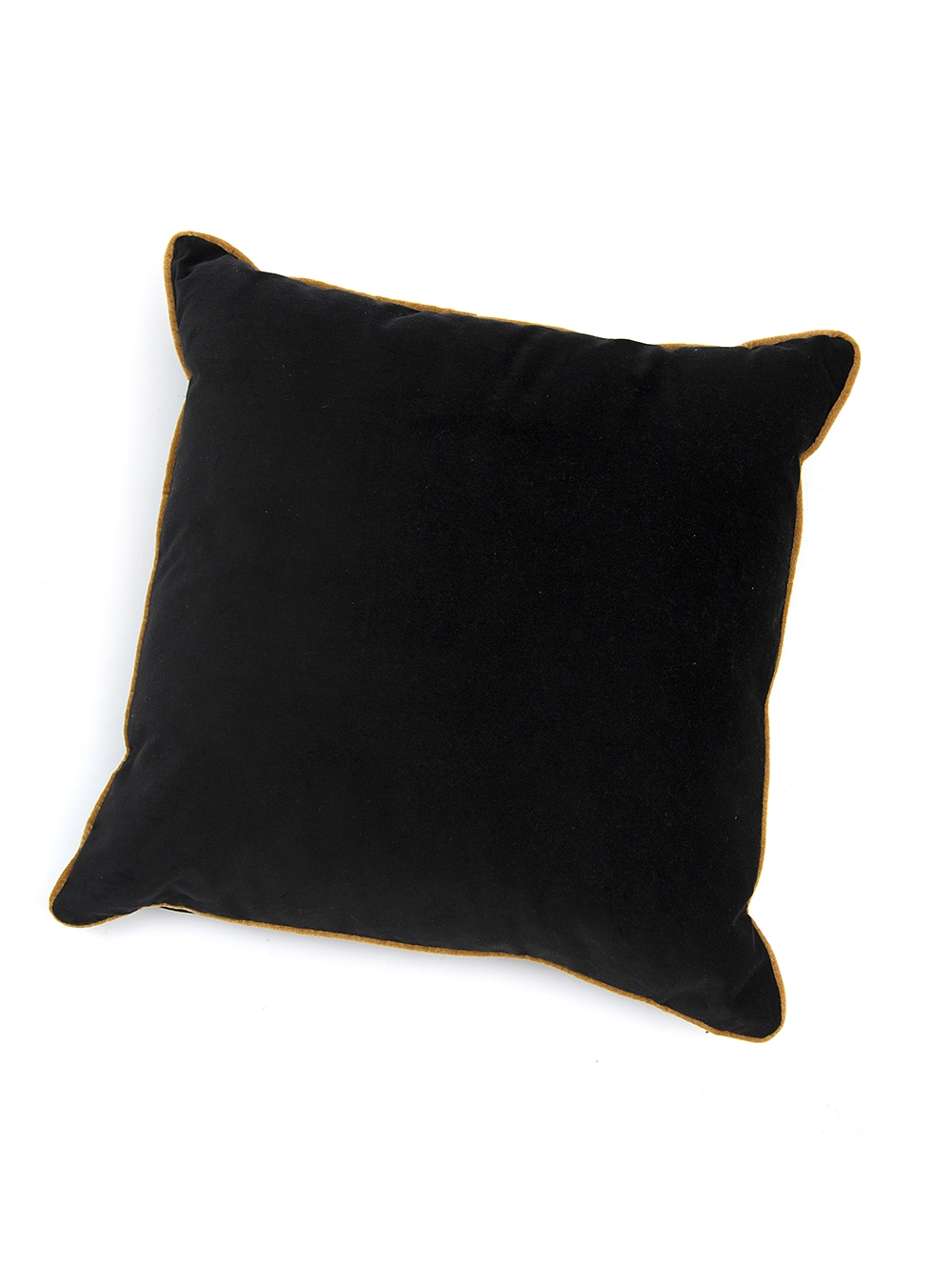 ALMOHADON VERSALLES NEGRO CON VIVO 50X50 image number null