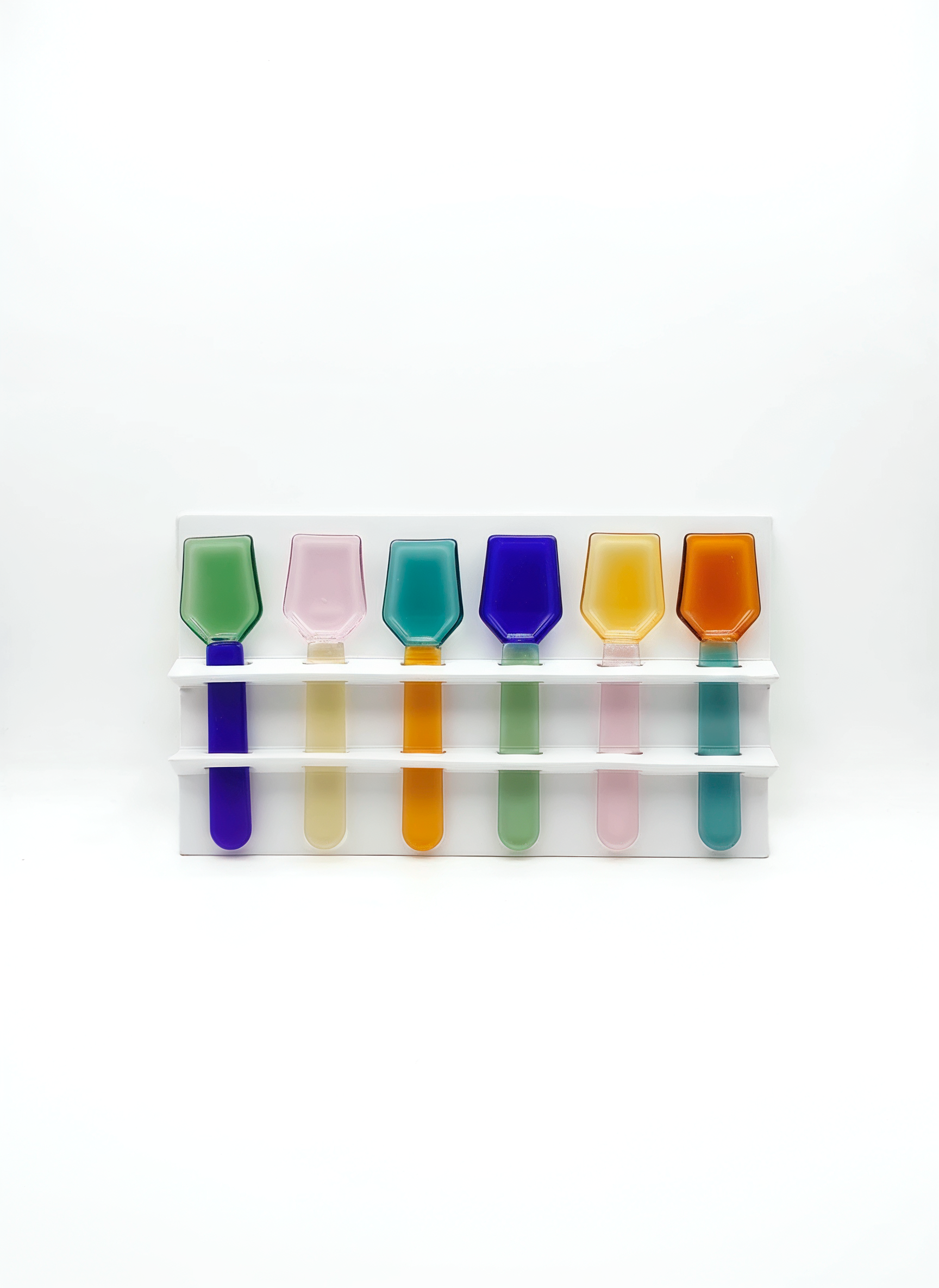 CUCHARITAS DE POSTRE VERA MULTICOLOR SET X 6 image number null