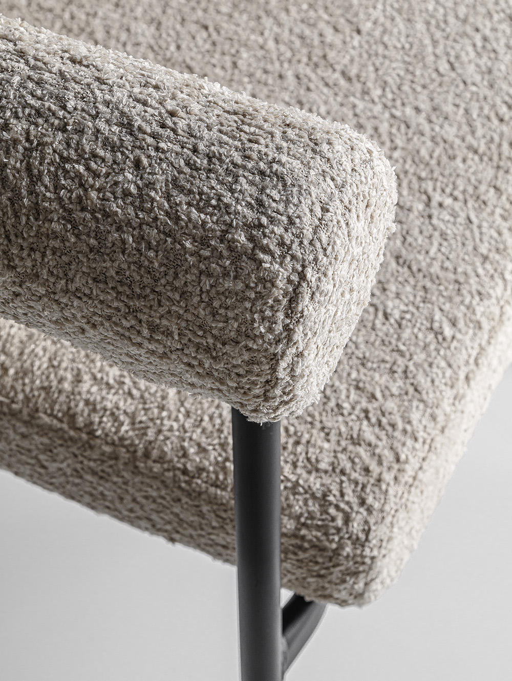 silla de comedor moderna-SILLA BONN BOUCLE KHAKI-WEYI-8.jpg image number null
