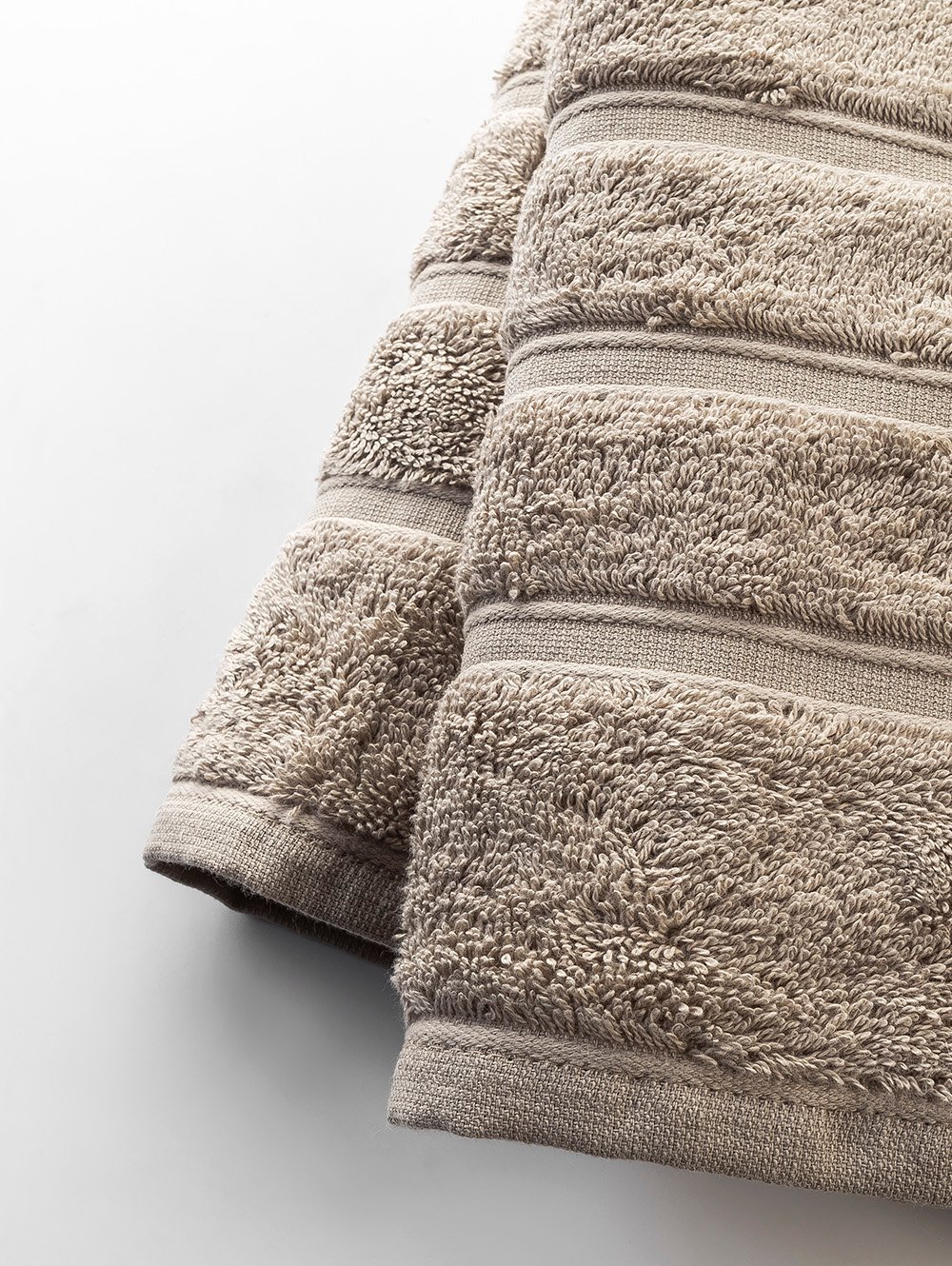 toallon para baÃ±o-TOALLON COMBED TAUPE XL-BUD-1.jpg image number null