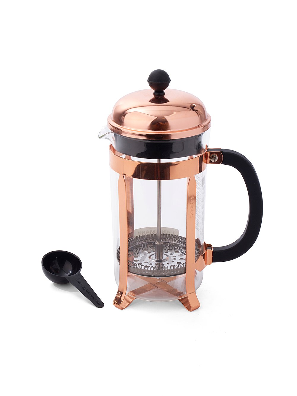 Cafetera prensa francesa Bodum cobre-CAFETERA 8 POCILLOS BODUM CHAMBORD COBRE-Tiendas Landmark-2.jpg image number null